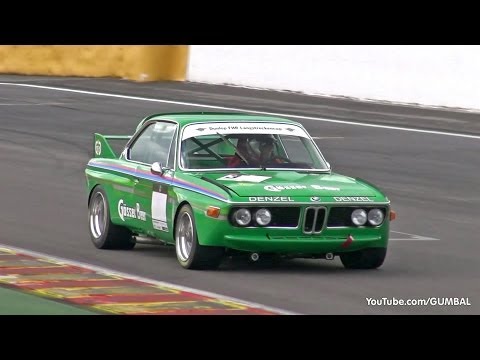 BMW E9 3.0 CSL Alpina - Pure Exhaust Sounds!