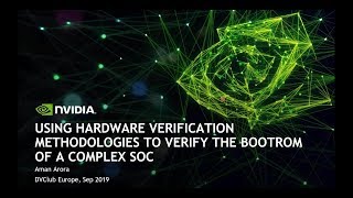Using hardware verification methodologies to verify the BootROM of a complex SOC