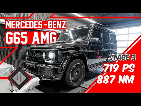 Mercedes-Benz G65 AMG Stage 3 | Turbolader - Chiptuning - Dyno - 100-200 Zeiten | mcchip-dkr
