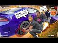 WE WENT TO JAY HOUSE PUT HIS HELLCAT TIRES ON FLAT