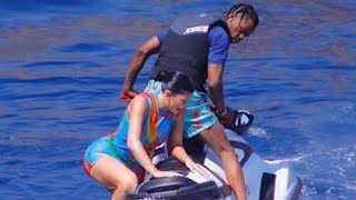 Kylie Jenner and Travis Scott on vacation in Italy