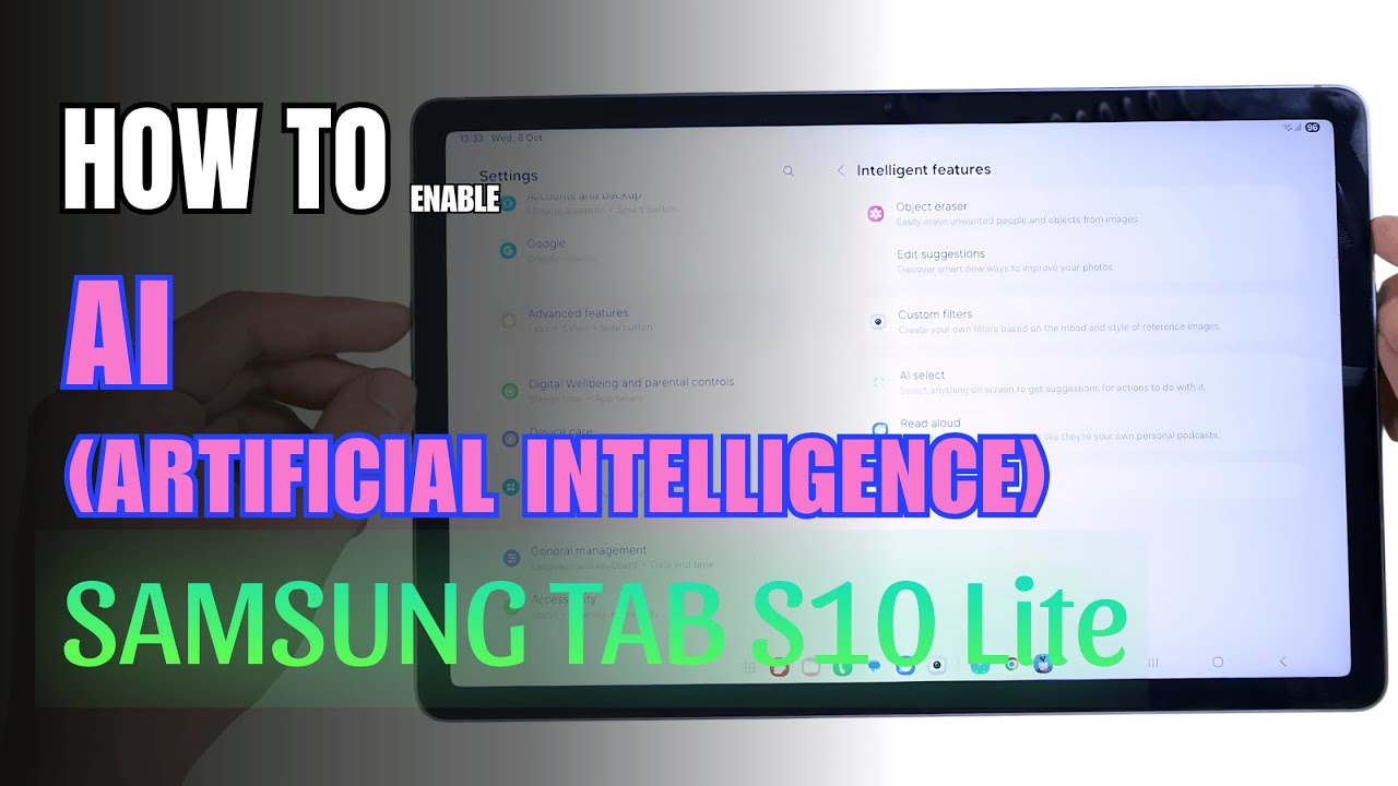 How to Enable and Use AI on Samsung Galaxy Tab S10 Lite