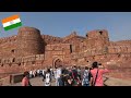 AGRA FORT: HOME OF THE MUGHAL EMPERORS! (4K)
