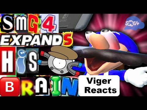 Viger Reacts to SMG4's "SMG4 🅴🆇🅿🅰🅽🅳🆂 His Brain"
