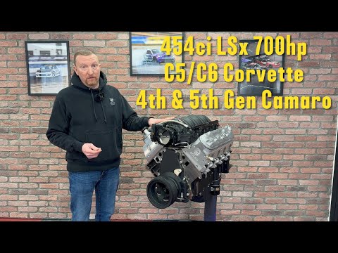 Golen Engine 454ci LSx 700hp Crate Engine C5-C6 Corvette, 4th & 5th Gen Camaro