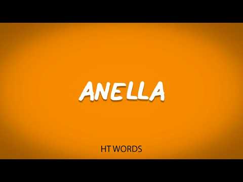 How to pronounce ANELLA