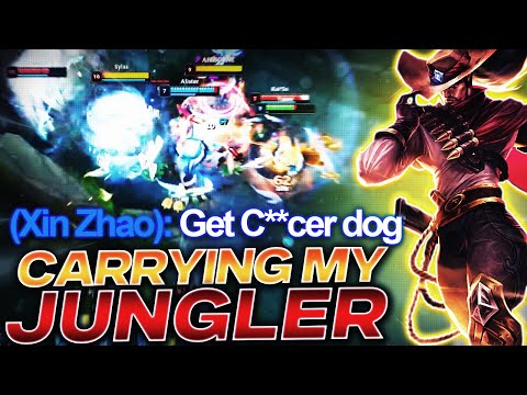 Carrying My Flaming And INTING Jungler On Yasuo