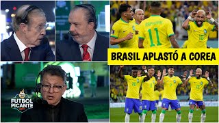 ANÁLISIS Brasil GOLEÓ Y BAILÓ a Corea del Sur y clasificó a cuartos del mundial | Futbol Picante