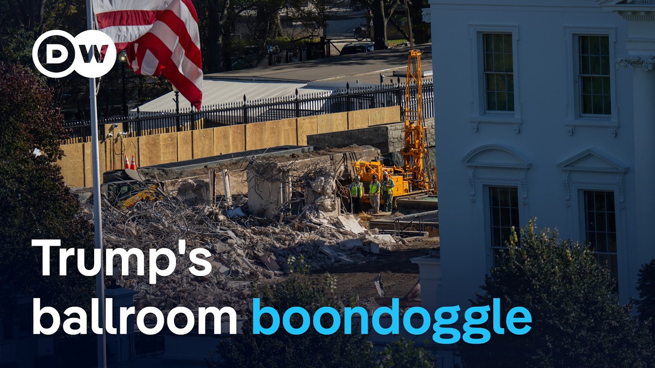 Trump's White House ballroom could cost taxpayers $1 BILLION | DW News