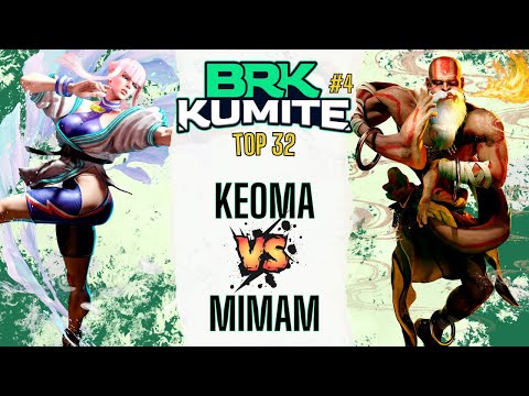 SF6 👊 Keoma (Manon) vs Mimam (Dhalsim/Luke) 👊 BRK #4 - Street Fighter 6 - Top 32 - Esp. Keoma Run
