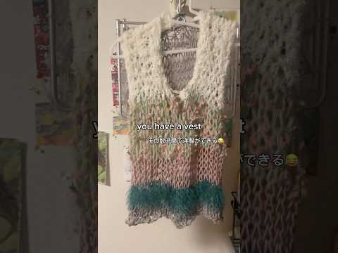 Hyperactive people who stim, try fiber arts! 多動傾向がある人、編み物やってみてください😆