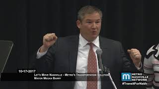 10/17/17 Let's Move Nashville Metro's Transportation Solution Launch Event