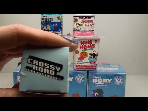 Finding Dory Mystery Minis MASHEMS FASHEMS Crossy Road Num Noms Surprise Toy Fun Playing Video