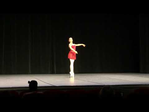 Charline Brengou, finaliste ; Concours International de Danse de Grasse 2020 ;