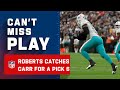 Dolphins Snatches Pick 6 from Carr