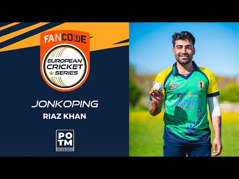 POTM: R.Khan - GR vs JKP | Highlights | FanCode ECS Landskrona, Sweden Day 4 | ECS22.160