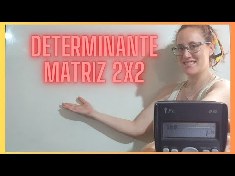 🤓DETERMINANTE matriz 2X2 FÁCIL y RÁPIDO🤓