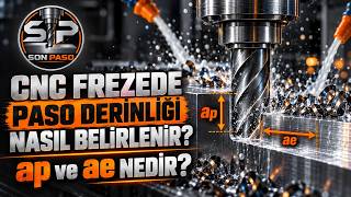 CNC Frezede Paso Derinliği Nasıl Belirlenir? ap ve ae Nedir?