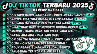 Download lagu DJ TIKTOK TERBARU 2025-🎵DJ CINTAKU HANYA KAMU AHH - CINTA MERAH JAMBU🎵DJ RINDU AKU RINDU KAMU mp3