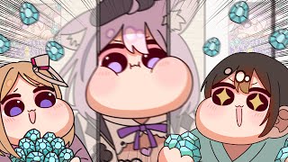 【手描き】ねこねこふぁいにゃんす〜巧妙なおかゆと単純な債務者たち〜