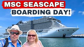 Unbelievable MSC Seascape Embarkation Day - Room Tour & More!