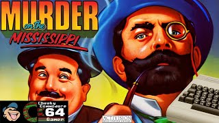 MURDER ON THE MISSISSIPPI – COMMODORE 64 (1986) | Classic C64 Detective Adventure