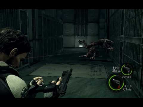 Resident Evil 5 Professional ☆ Chapter 5-1 ☆ Pistols only ( M92F/no upg), no ooAMMO - Part 1