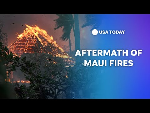 Watch live Hawaii's Lahaina devastated after fires