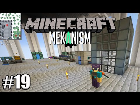 INDUSTRIAL TURBINE!  SURVIVING WITH MEKANISM E19