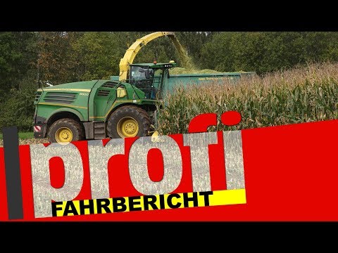 John Deere-Feldhäcksler 8500i und 8600i