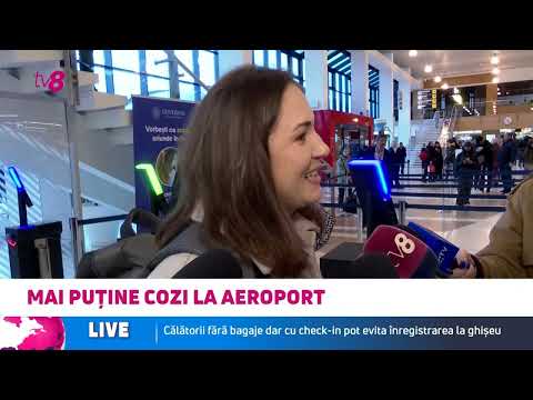 Travelers without luggage but with check-in can avoid checking in at the counter