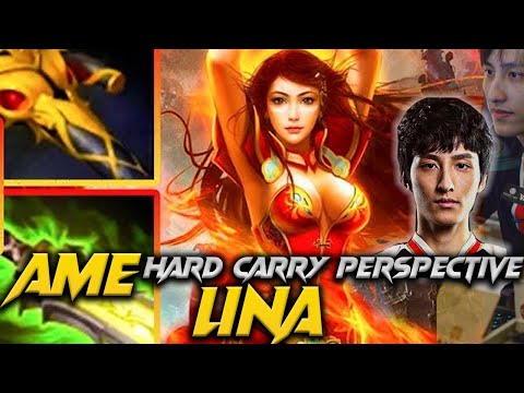 7.37D - Crazy Play Ame Lina The Hard Carry - Dota 2 Pro Full Gameplay #lina #ame