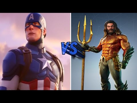 Aquaman v captain America. (Deathrun included)