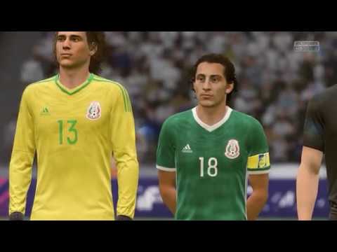 17th June 2018, Germany v Mexico -  FIFA 18 World Cup Russia - Match 11 (Gameplay)