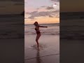 Amala Paul Enjoying At Kovalam Beach Actress Amala Paul Latest Videos Amala Paul Bikini Videos