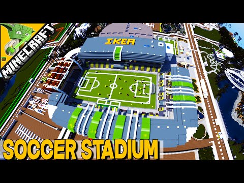 andyisyoda - Minecraft Soccer Stadium - MODERN BUILDS SHOWCASE