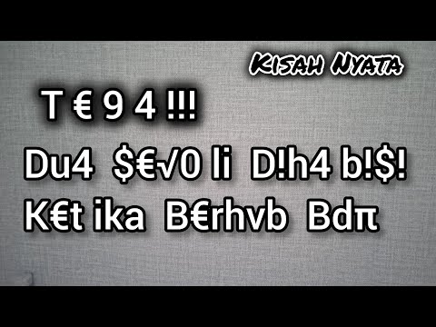N4h4s! $44t Berhub Bd  P454ga $€ l!9 kvh  D!h*b! $!