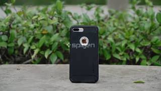 Spigen Rugged Armor Case Apple iPhone 7 Plus / 8 Plus Zwart Hoesjes