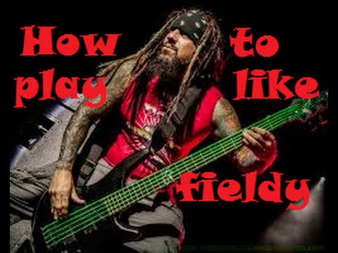HOW TO Sound like Fieldy from KORN Bass Tutorial/Lesson