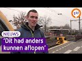 Trein die door openstaande overweg reed, ging harder dan normaal