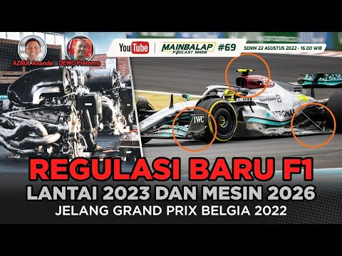 Regulasi Baru F1: Lantai 2023 dan Mesin 2026 - Jelang GP Bel