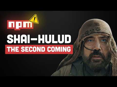 300+ npm Packages COMPROMISED: The Shai-Hulud Worm Is Back!