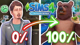 I Played 100% of the Sims 4 Outdoor Retreat