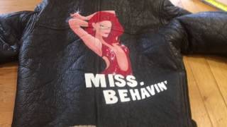 Sizing Video for Miss Behavin Irvin jacket