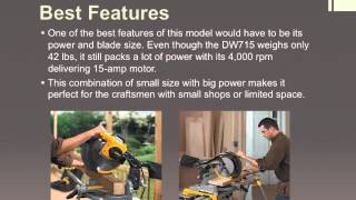 DeWalt DW715 Compound Miter Saw Review