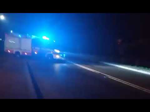 OSP HUMNISKA alarmowo do pożaru kontenera