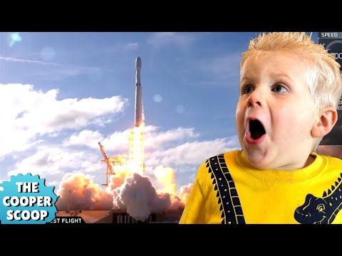 Falcon Heavy Test Flight [Kids React LIVE] Video