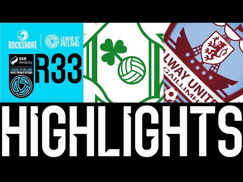 SSE Airtricity Men's Premier Division | Round 33 | Shamrock Rovers 1-0 Galway United | Highlights
