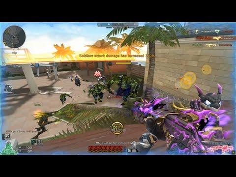 CrossFire West: M4A1-S-Dragon Soul & M4A1-S-Angel - Resort & Rooftops Gameplay