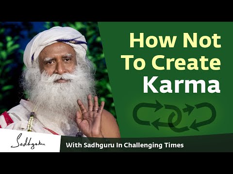 How Not To Create Karma 🙏 With Sadhguru in Challenging Times - 21 Apr
